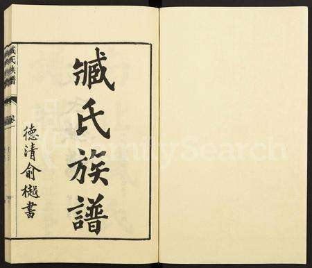 4786.臧氏族谱 [13卷](别名：浙江长兴臧氏族谱第六次修谱).pdf电子版缩略图