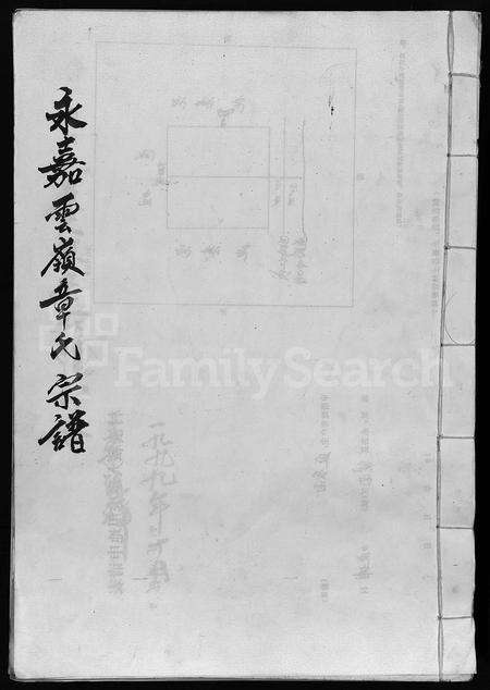 4790.永嘉章氏宗谱 [不分卷](别名：重修章氏宗谱、永嘉云岭章氏宗谱、Yong Jia Zhang Shi Zong Pu).pdf电子版缩略图