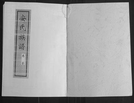山东安氏-安氏族谱[5卷](别名：An Shi Zu Pu).pdf电子版预览图1