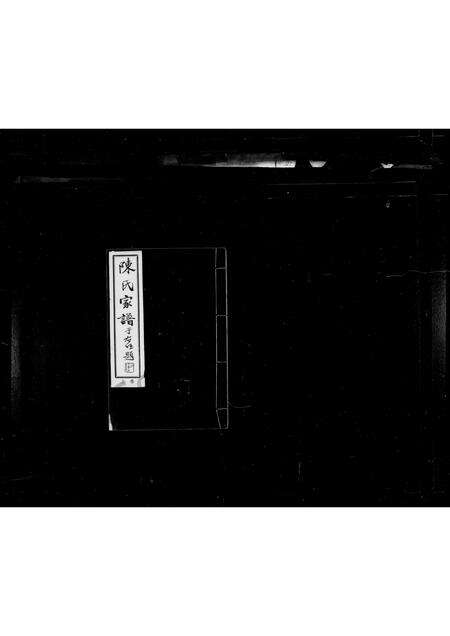 0545.陈氏家谱 ： [2卷].pdf电子版预览图1