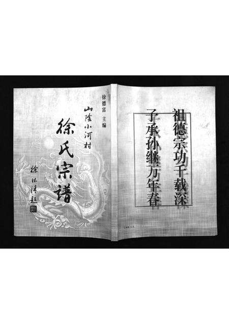 9221.山阴小河村徐氏宗谱 [不分卷](别名：山阴县小河村徐氏宗谱、Shan Yin Xiao He Cun Xu Shi Zong Pu、山阴小河村徐氏宗谱).pdf电子版预览图1