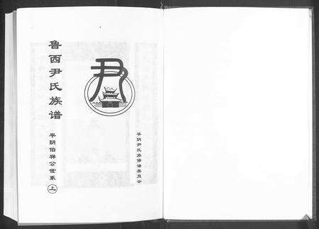 9874.鲁西尹氏族谱 ： 平阴柏祥公世系 [上下册](别名：尹氏族谱 ： 鲁西平阴支系、鲁西尹氏族谱 ： 平阴柏祥公世系).pdf电子版预览图1