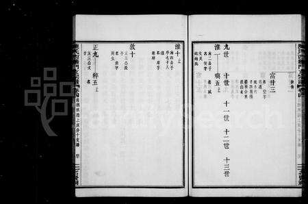 4032.西墙门支陈氏宗谱 [7卷](别名：陈氏西墙门支宗谱).pdf电子版预览图1