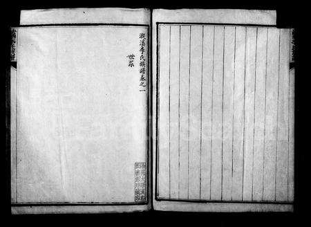 4303.漎溪李氏族谱(别名：法华李氏族谱).pdf电子版预览图1