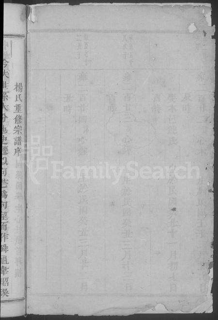 4721.浦阳龙溪杨氏宗谱 [9卷](别名：Puyang Longxi Yang Shi Zong Pu、浦阳龙溪杨氏宗谱).pdf电子版预览图1