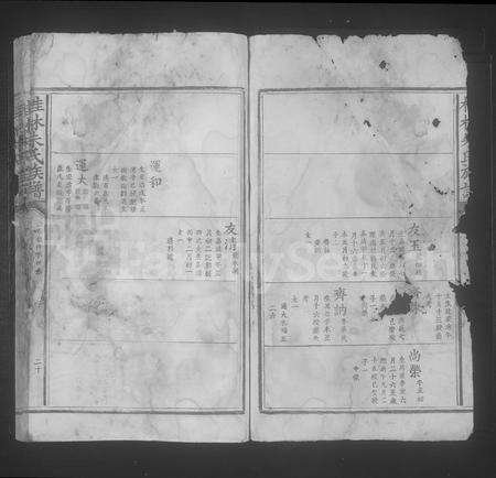 4889.桂林朱氏族谱 [不分卷].pdf电子版预览图1