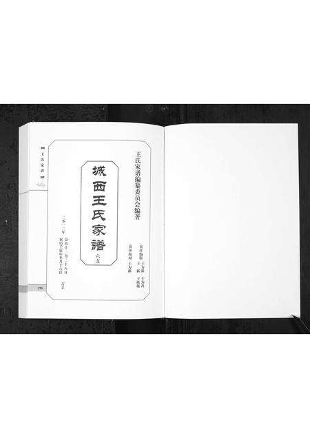 6331.城西王氏家谱 [上下册](别名：Cheng Xi Wang Shi Jia Pu、王氏家谱).pdf电子版预览图2