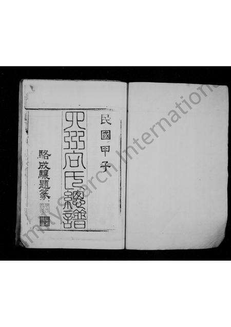 8920.四川省向氏总谱(别名：四川向氏总谱、向氏总谱).pdf电子版预览图2