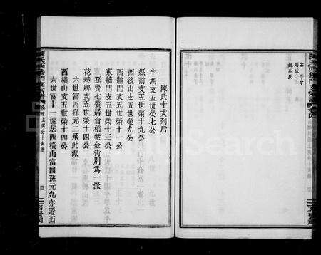 4032.西墙门支陈氏宗谱 [7卷](别名：陈氏西墙门支宗谱).pdf电子版预览图2