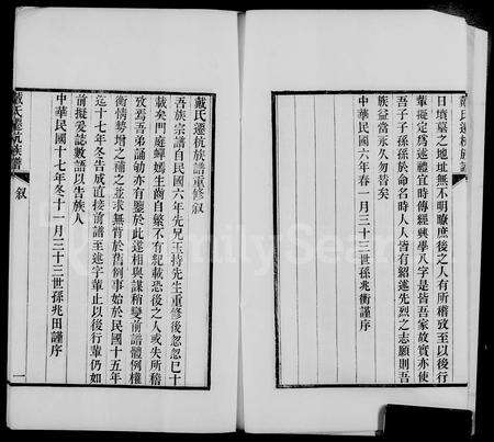 4087.戴氏迁杭族谱.pdf电子版预览图2