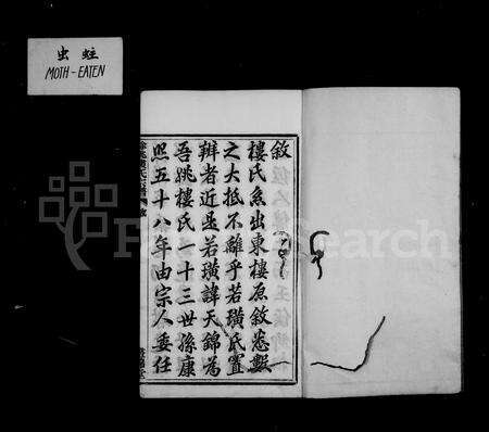 4355.余姚楼氏宗谱 ： [8卷].pdf电子版预览图2