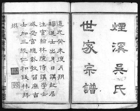 4634.烟溪吴氏宗谱 [6卷,首1卷](别名：Yan Xi Wu Shi Zong Pu、烟溪吴氏宗谱).pdf电子版预览图2