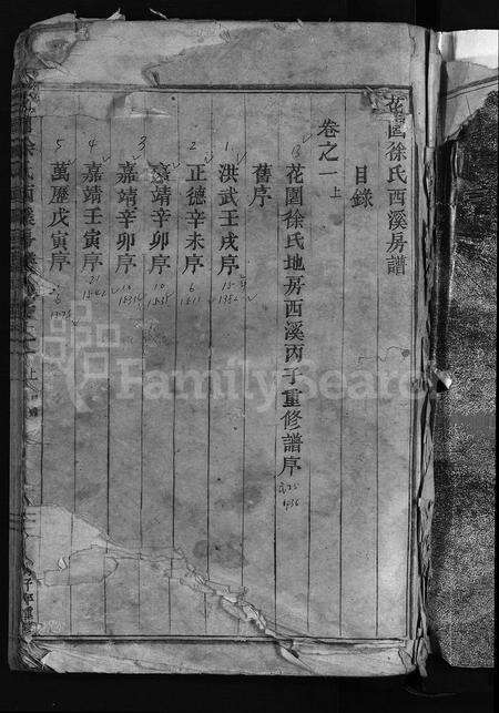 4673.花园徐氏西溪房谱 [8卷](别名：Hua Yuan Xu Shi Xi Xi Fang Pu、花园徐氏西溪房谱).pdf电子版预览图2