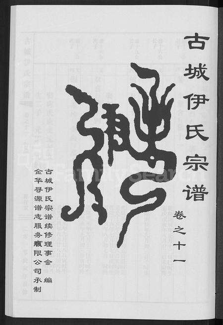 4766.[浙江金华]古城伊氏宗谱 [16卷].pdf电子版预览图2