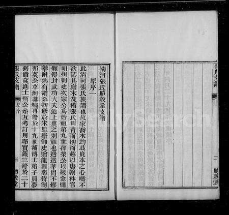 4803.清河张氏贻壳堂支谱(别名：贻壳堂张氏钱塘支谱、张氏支谱).pdf电子版预览图2