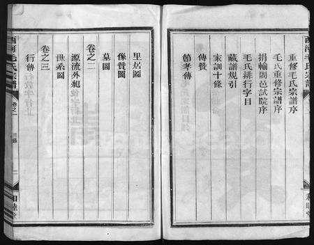 4402.西河毛氏宗谱 [4卷](别名：Xi He Mao Shi Zong Pu).pdf电子版预览图3