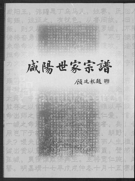 11257.咸阳世家宗谱 ： 郑和家世研究资料滙编.pdf电子版预览图3