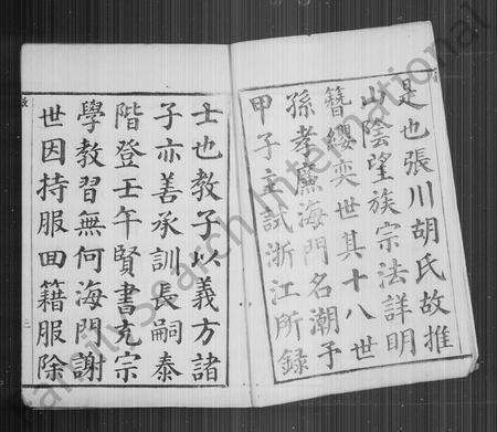 4214.山阴张川胡氏宗谱 ： [26卷 ： 首1卷].pdf电子版预览图4