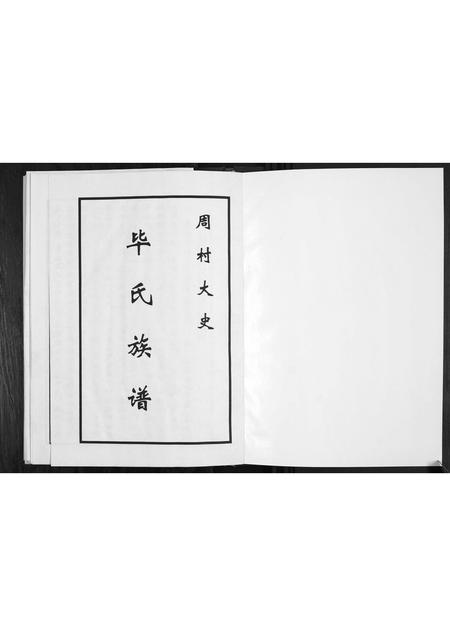 山东毕氏-周村大史毕氏族谱.pdf电子版预览图1