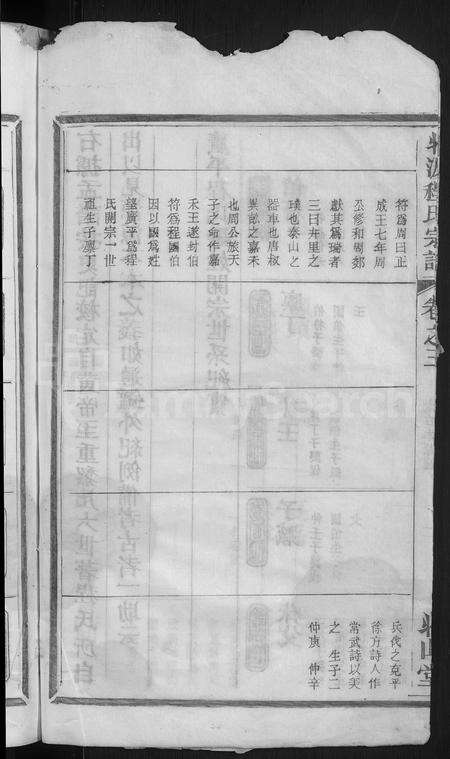 4081.北源程氏宗谱 [残卷](别名：开阳广平程氏世谱).pdf电子版预览图5