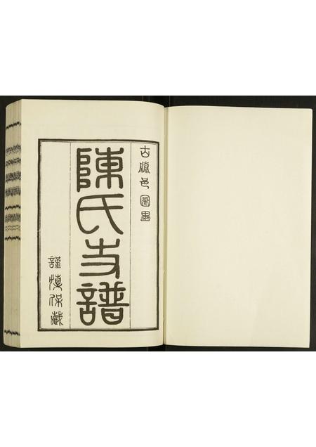 山东陈氏-陈氏支谱.pdf电子版预览图1
