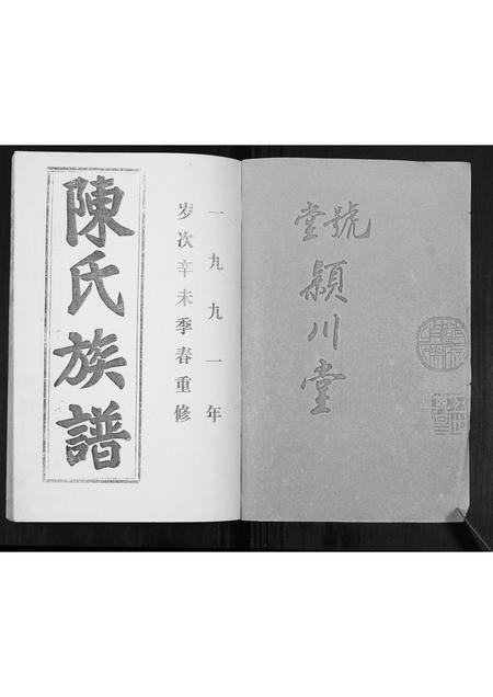 山东陈氏-陈氏族谱.pdf电子版预览图1