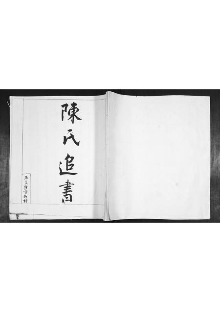 山东陈氏-陈氏追书.pdf电子版缩略图