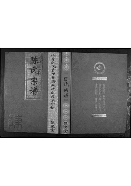 贵州陈氏-陈氏宗谱.pdf电子版缩略图