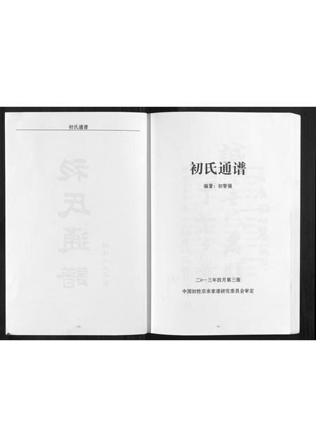 辽宁初氏-初氏通谱[不分卷].pdf电子版预览图2