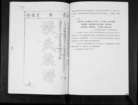 四川张氏-张氏族谱. 九皋裔朝祯公房.pdf电子版预览图2