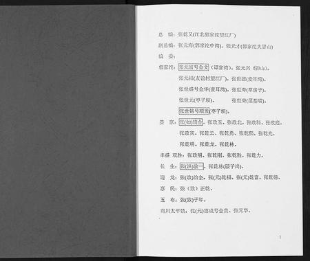 四川张氏-重庆市张氏族谱.pdf电子版预览图1