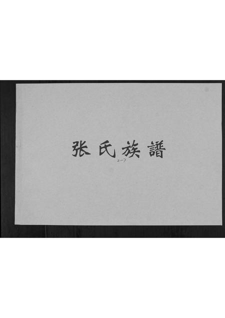 山东张氏-张氏族谱[不分卷].pdf电子版缩略图