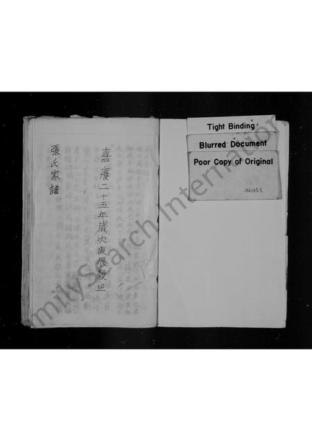 山西张氏-阳城润城张氏家谱.pdf电子版预览图1