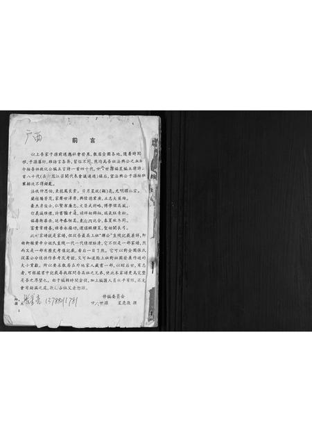 广西张氏-张氏宗谱.pdf电子版预览图1