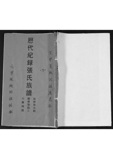 广西张氏-张氏家谱历代记录[2卷首1卷].pdf电子版缩略图