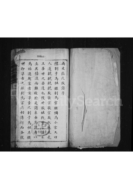 河北张氏-西门张氏宗谱(别名：南皮张氏族谱).pdf电子版预览图1