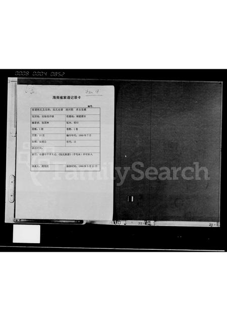 海南张氏-张氏史谱 [1卷](别名：张氏史志).pdf电子版缩略图