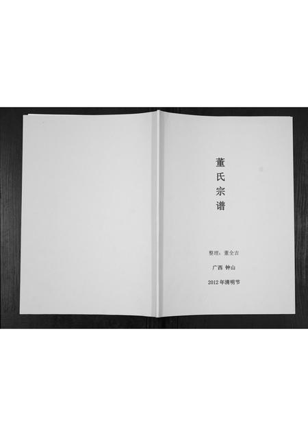 广西董氏-董氏宗谱[不分卷].pdf电子版缩略图