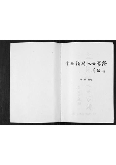 甘肃张氏-定西张琏七世家谱[不分卷].pdf电子版预览图1