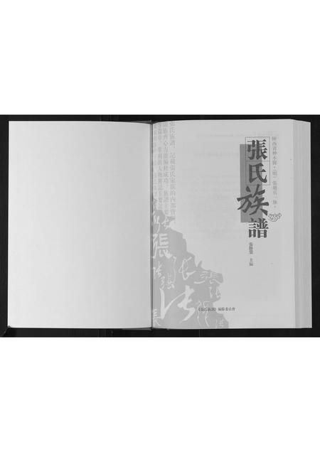 陜西张氏-张氏族谱.pdf电子版预览图1