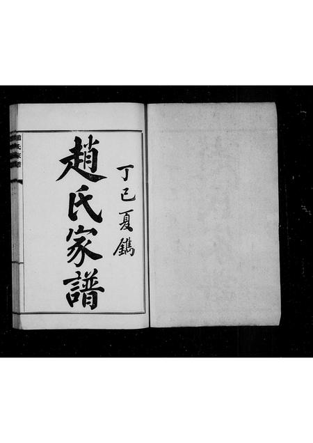 山东赵氏-赵氏家谱(别名：赵氏谱书.).pdf电子版预览图1