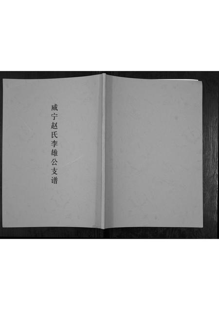 贵州赵氏-威宁赵氏李雄公支谱.pdf电子版缩略图