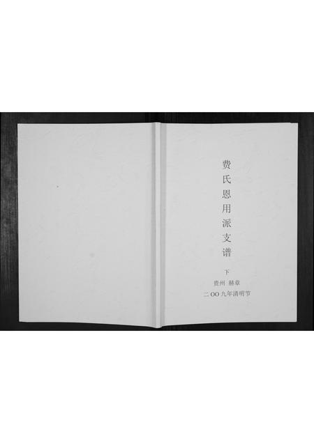 贵州费氏-费氏恩用派支谱[2册].pdf电子版缩略图