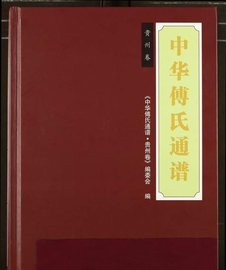 贵州傅氏-中华傅氏通谱.pdf电子版缩略图