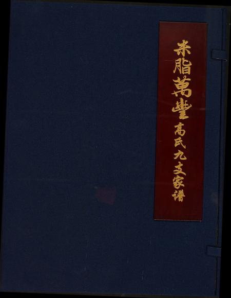 陜西高氏-米脂万丰高氏九支家谱.pdf电子版缩略图