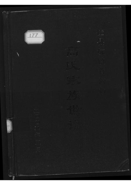 陜西高氏-高氏家族世谱.pdf电子版缩略图