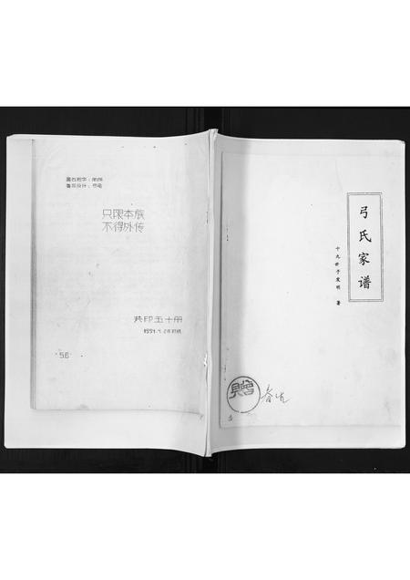 山西弓氏-弓氏家谱.pdf电子版缩略图