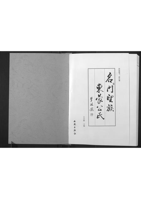 山东公氏-名门望族东蒙公氏.pdf电子版预览图1
