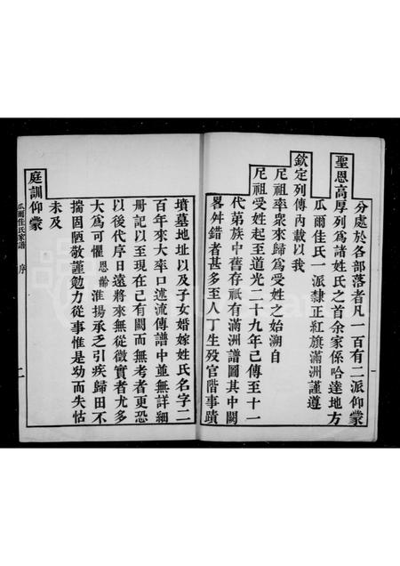 吉林瓜尔佳氏-瓜尔佳氏家谱(别名：正红旗满洲哈达瓜尔佳氏家谱).pdf电子版预览图3
