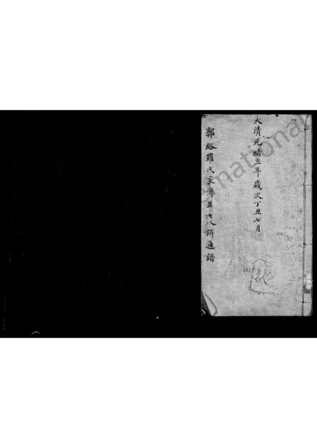 辽宁郭络罗氏-郭络罗氏家谱家传并老八旗通谱.pdf电子版缩略图